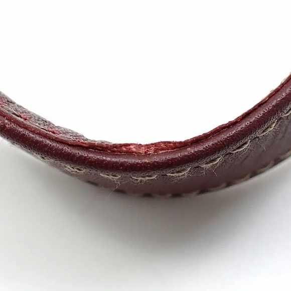 Cartier shoulder bag mast line ladies bordeaux calf leather - Picture 6 of 7